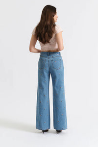 Daze Denim Far Out - High Rise Wide Leg - Fated