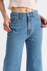 Daze Denim Far Out - High Rise Wide Leg - Fated