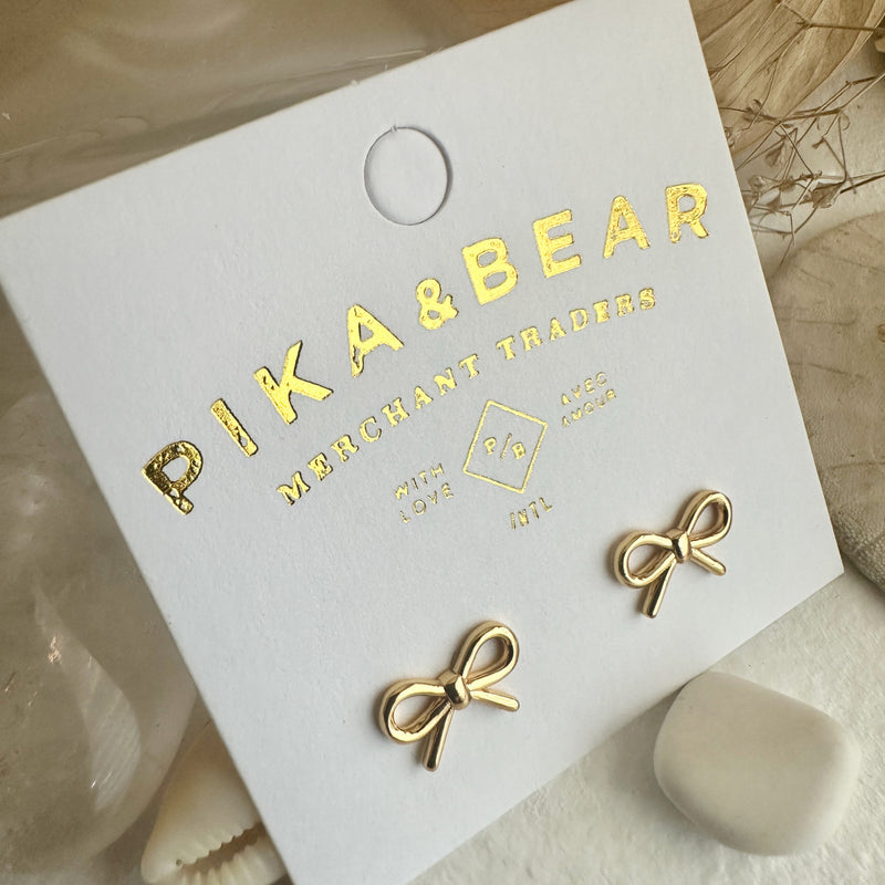 Pika & Bear Earrings