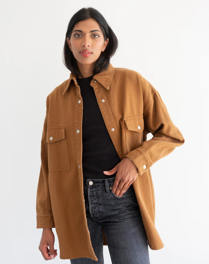 Brunette The Label Shania Jacket-Chesnut