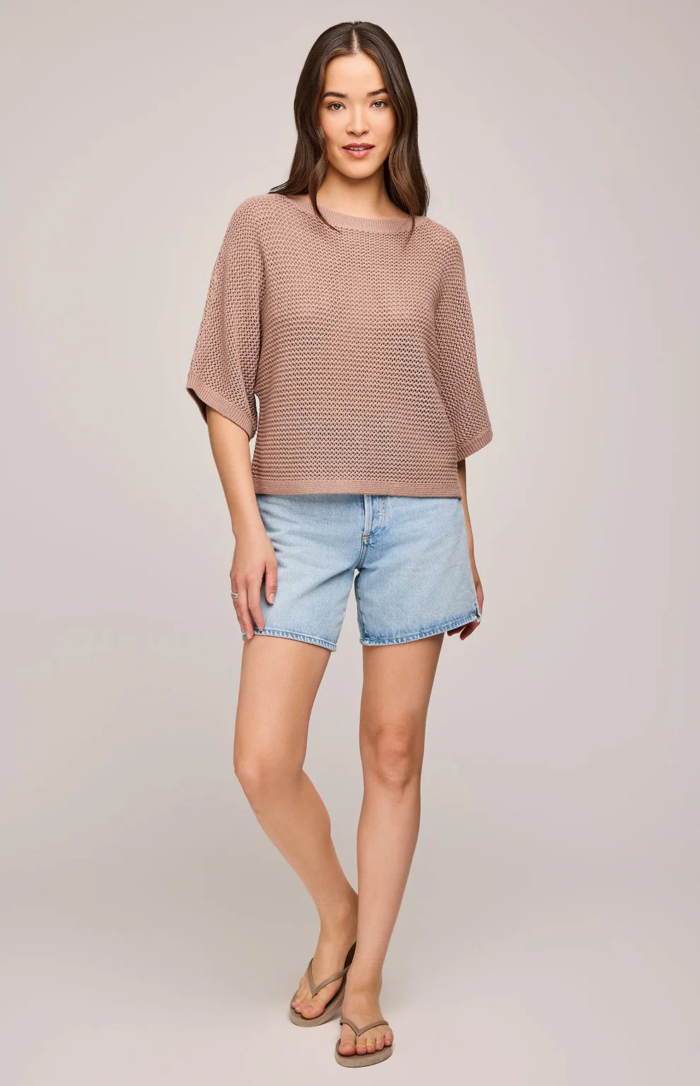 Gentle Fawn Samson Knit Sweater Pullover - Desert