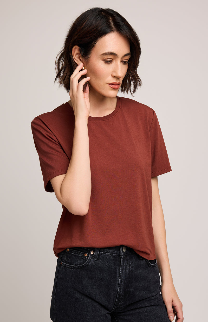 Gentle Fawn Christine T-Shirt - Mohagany