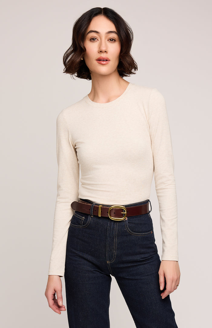 Gentle Fawn Daphne Top - Heather Oat