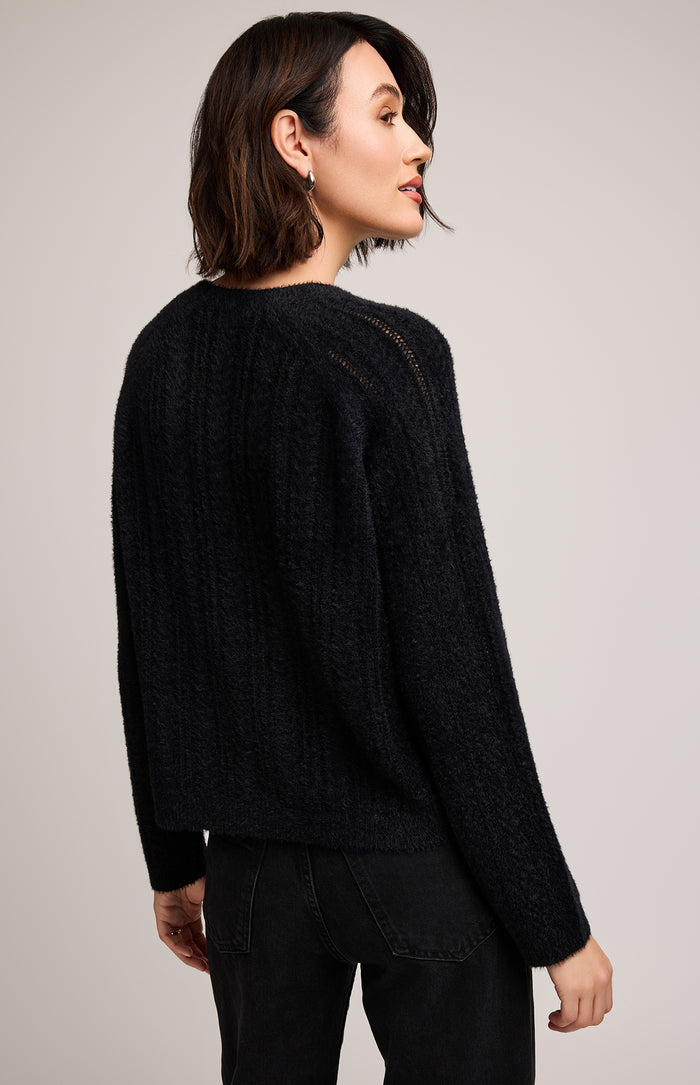 Gentle Fawn Cornelia Crewneck Sweater - Black