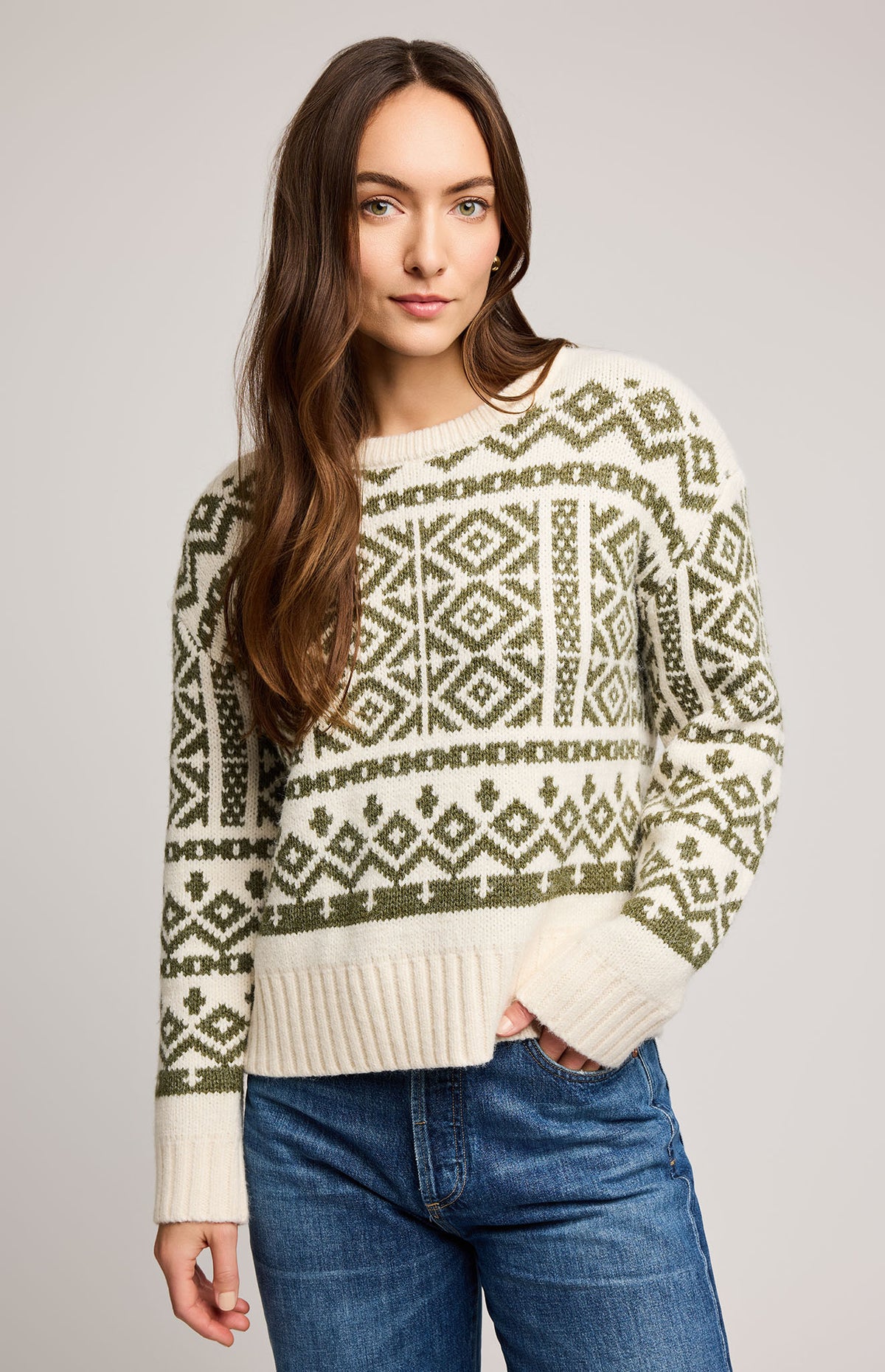Gentle Fawn Cypress Pullover Sweater - Heather Moss