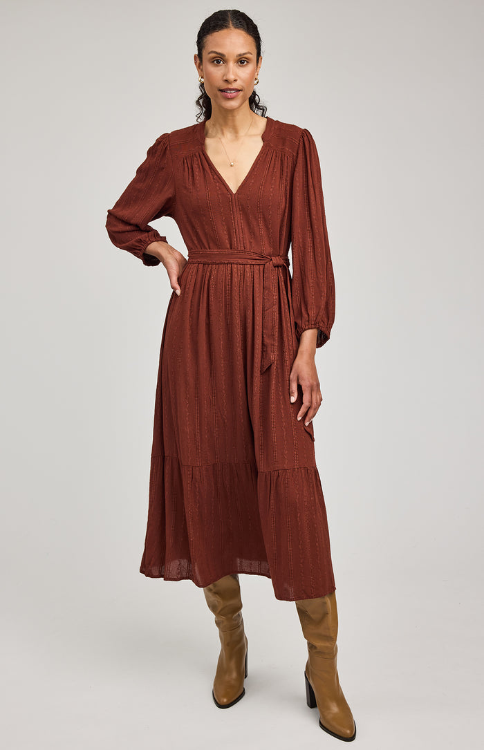 Gentle Fawn Monroe Dress - Mahogany