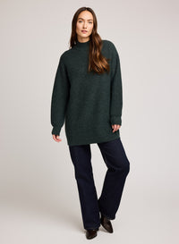 Gentle Fawn Lena Tunic Sweater - Heather Forest