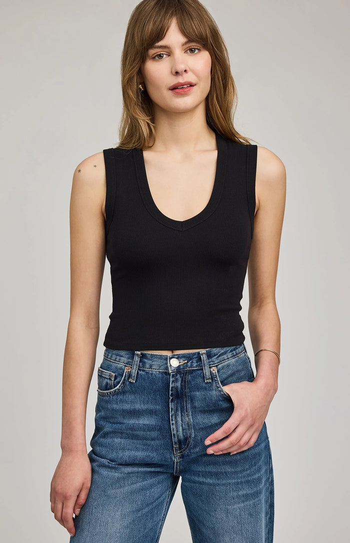 Gentle Fawn Crawford Tank Top - Black