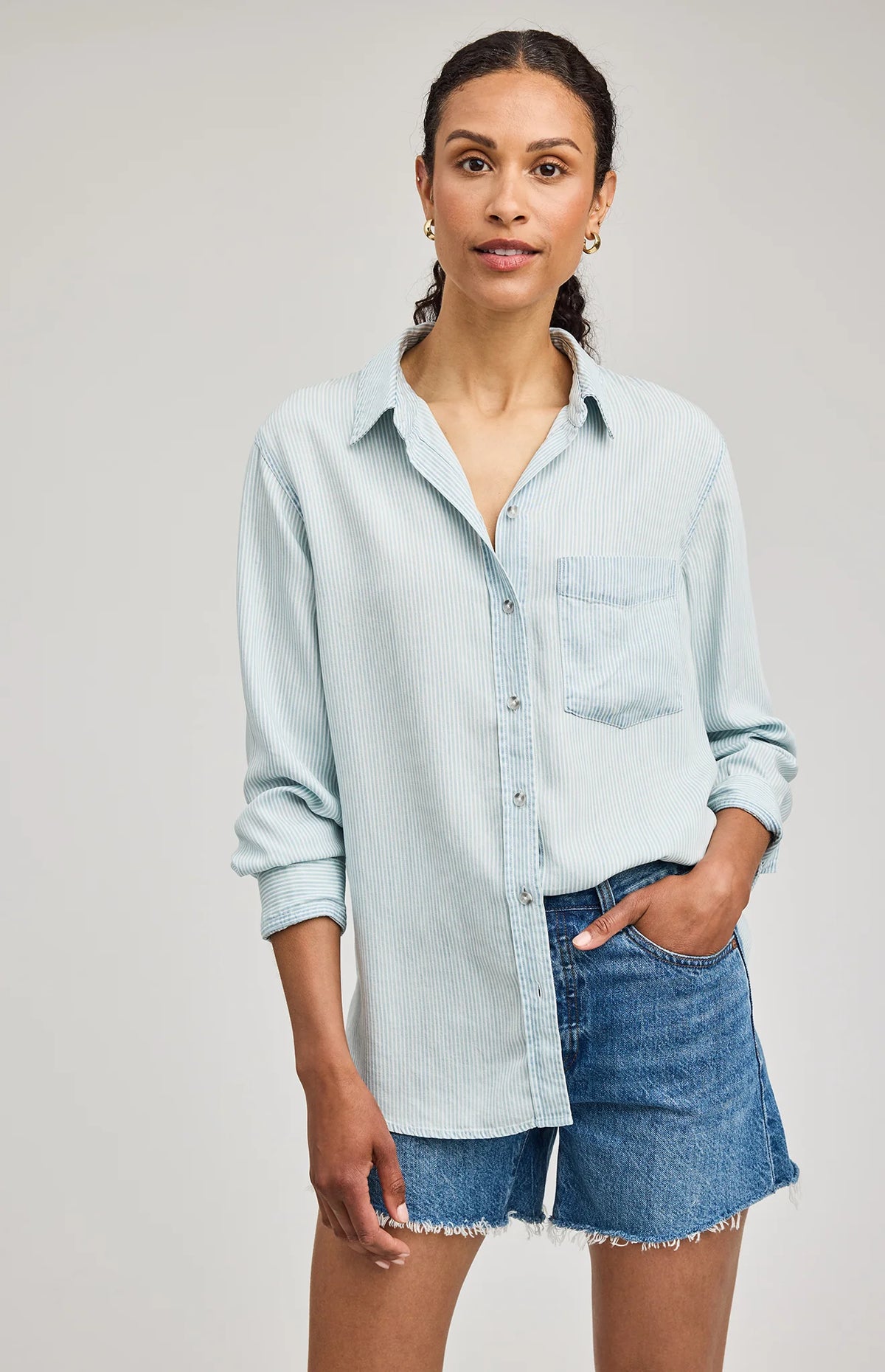 Gentle Fawn Ozzy Striped Button Down