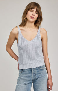 Gentle Fawn Lizzie Knit Tank - Chambray