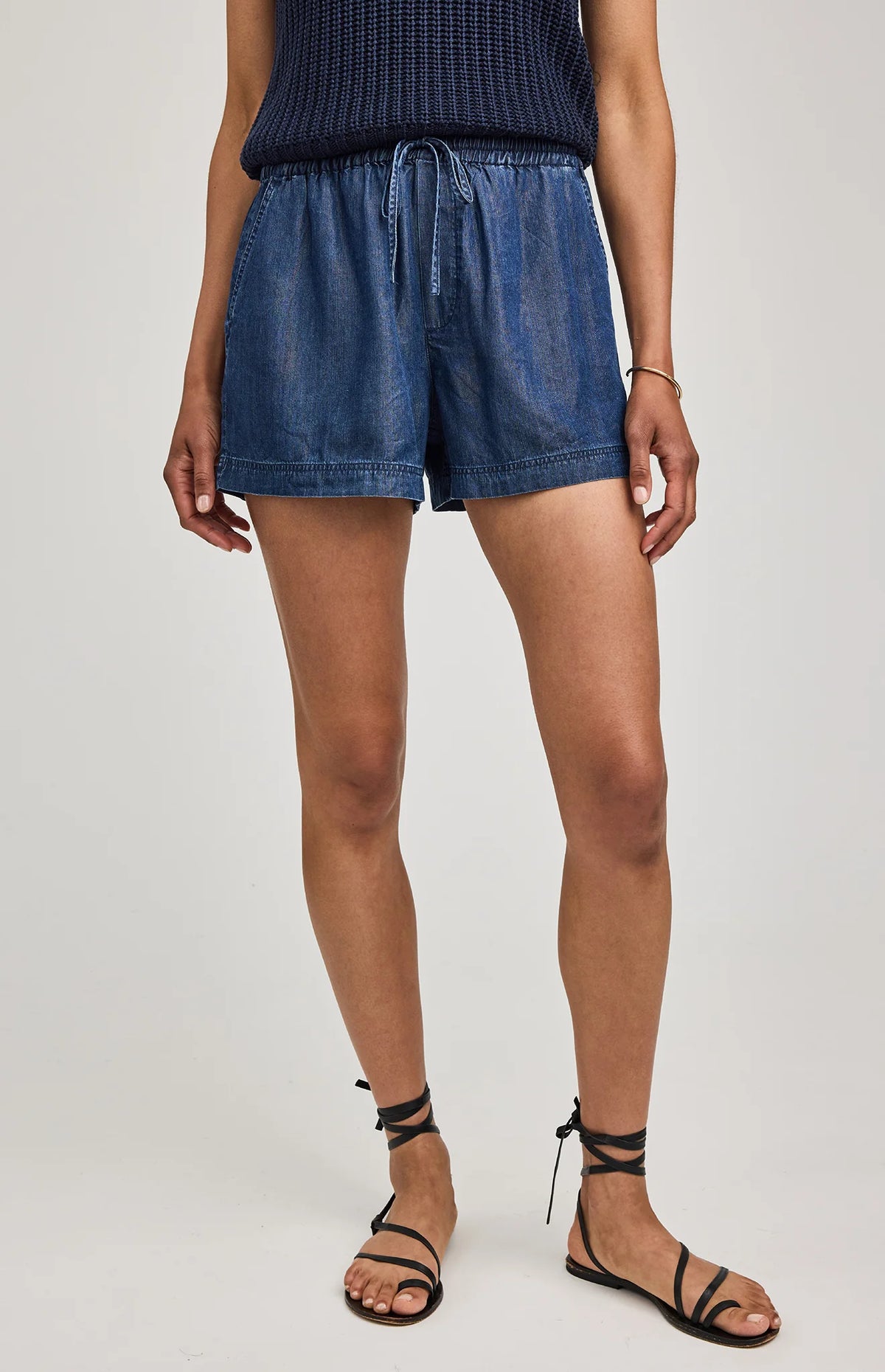 Gentle Fawn Tessa Shorts - Dark Blue
