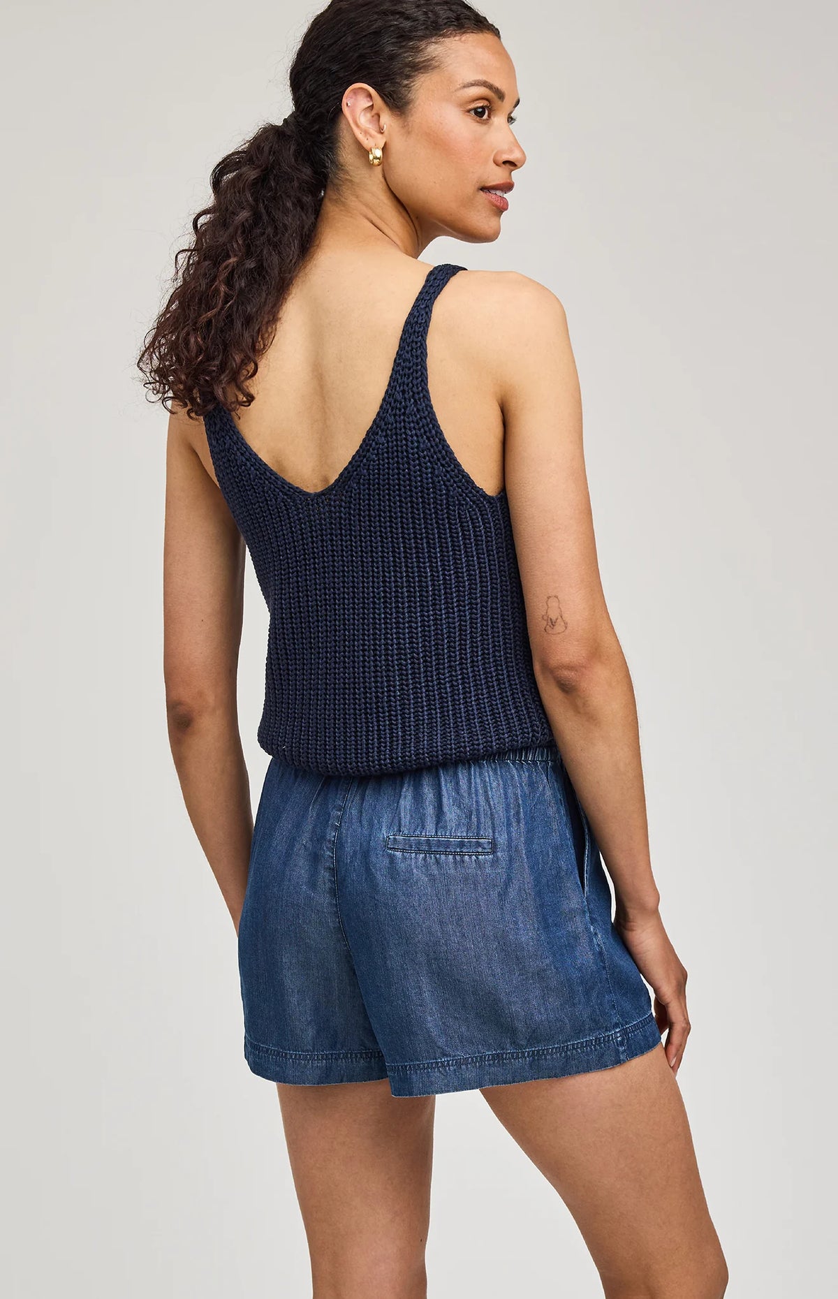 Gentle Fawn Tessa Shorts - Dark Blue