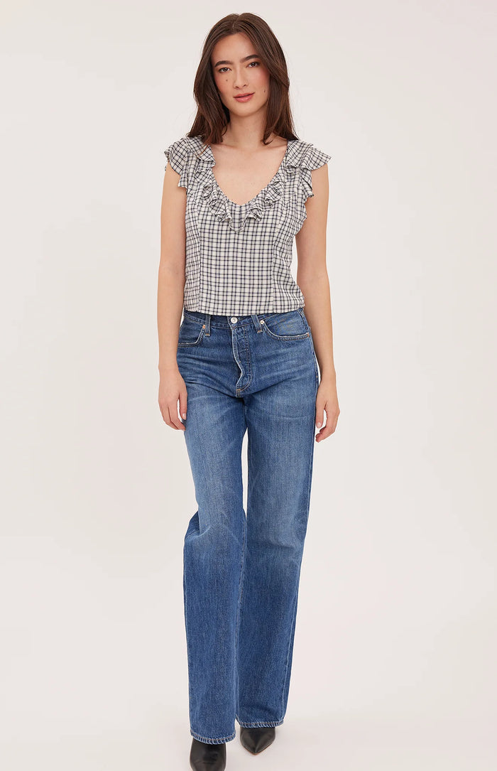 Gentle Fawn Ainsley Check Top