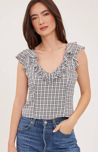 Gentle Fawn Ainsley Check Top