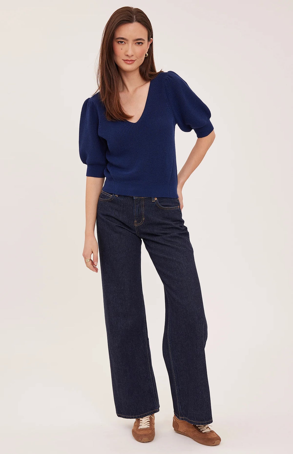 Gentle Fawn Pheobe Sweater - Navy