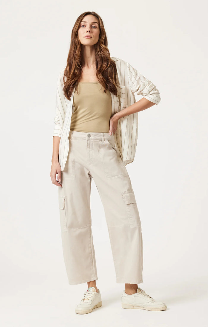 Mavi-Vinnie Cargo's In Frost Casual Twill