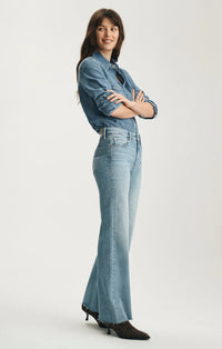 Mavi-Grace Bleached Classic Blue Jeans