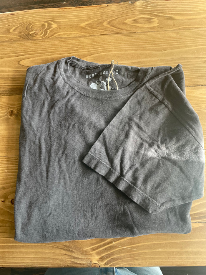 Northbound Supply Co Graphite Garment Dyed Tshirt