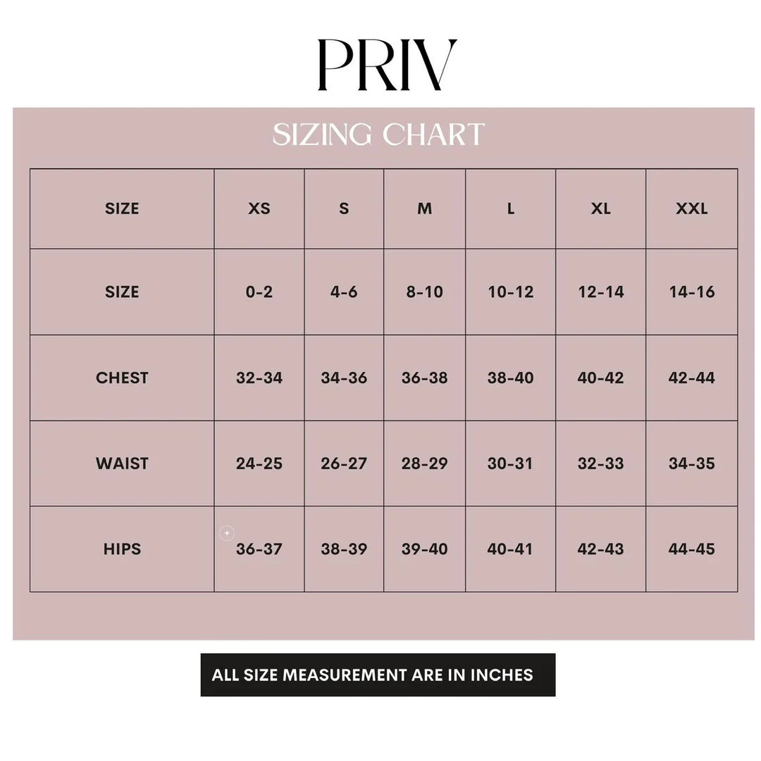 PRIV Avery Dress - Black