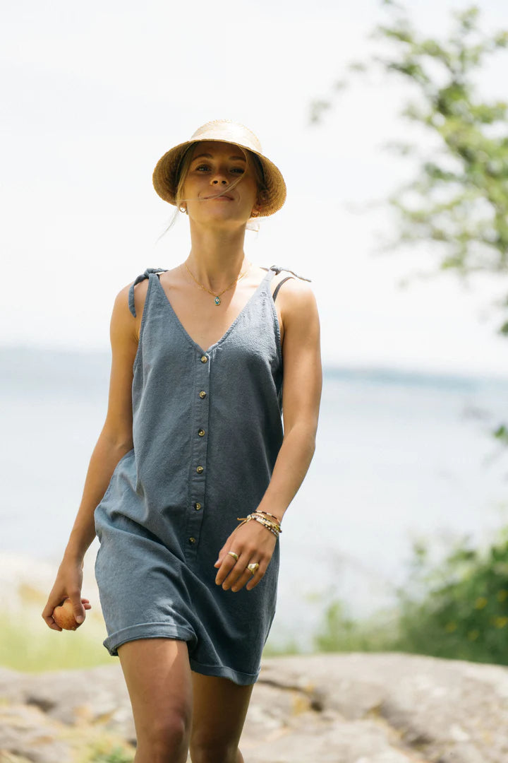 Jackson Rowe Spirit Romper - Country Blue