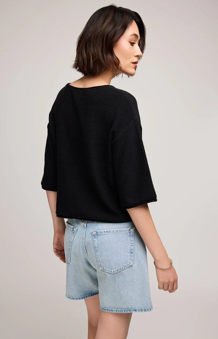 Gentle Fawn Kerrigan Knit Sweater-Black