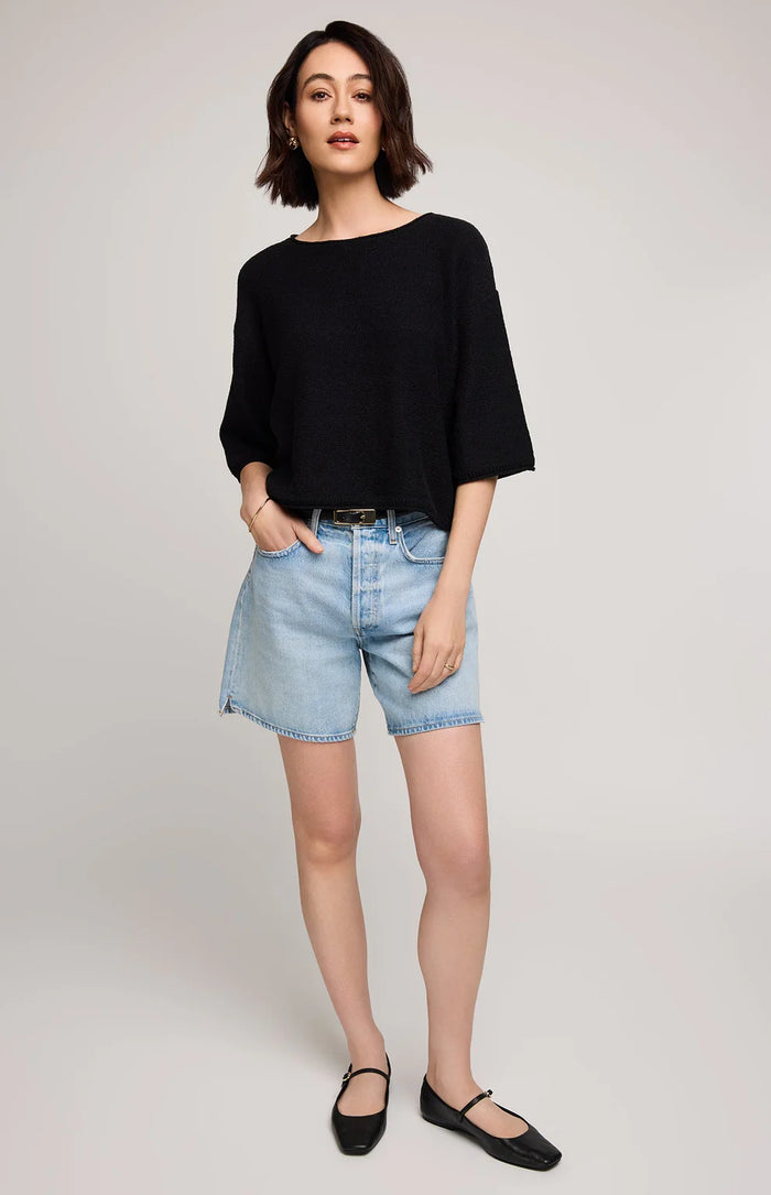 Gentle Fawn Kerrigan Knit Sweater-Black