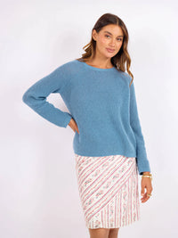 Sage the Label Fountain Open Back Sweater