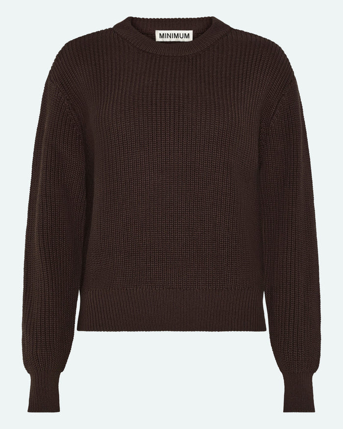 Minimum - The Mikala Jumper - Seal Brown