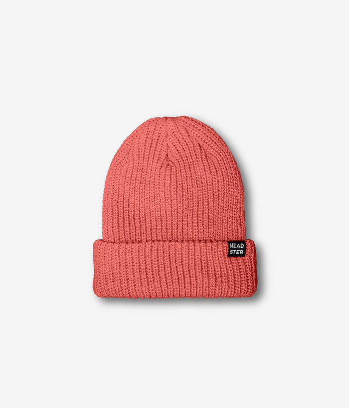 Minimal Beanie - Coral