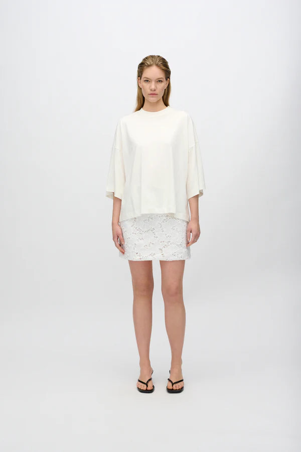 Short Sleeve T-Shirt Mira - Coco Milk