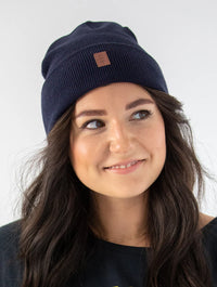 Northbound Supply Co- Canadian Wilderness Label Chunky Knit Beanie