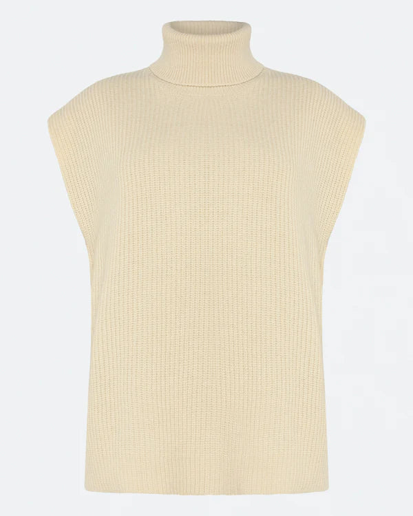 Naja Knit vest Turtledove