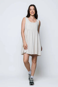 Orb Sunny Tank Dress - Natural