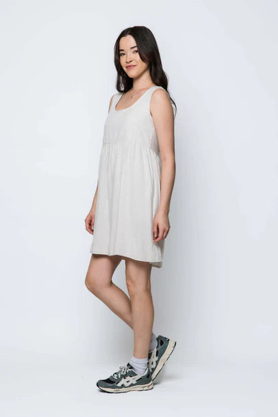 Orb Sunny Tank Dress - Natural