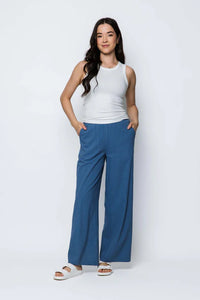 Orb Stevie Pant - Blue Pinstripe