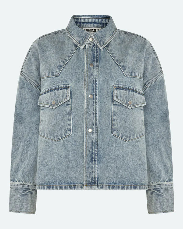 Minimum - Jean Jacket - Piv- Light Blue