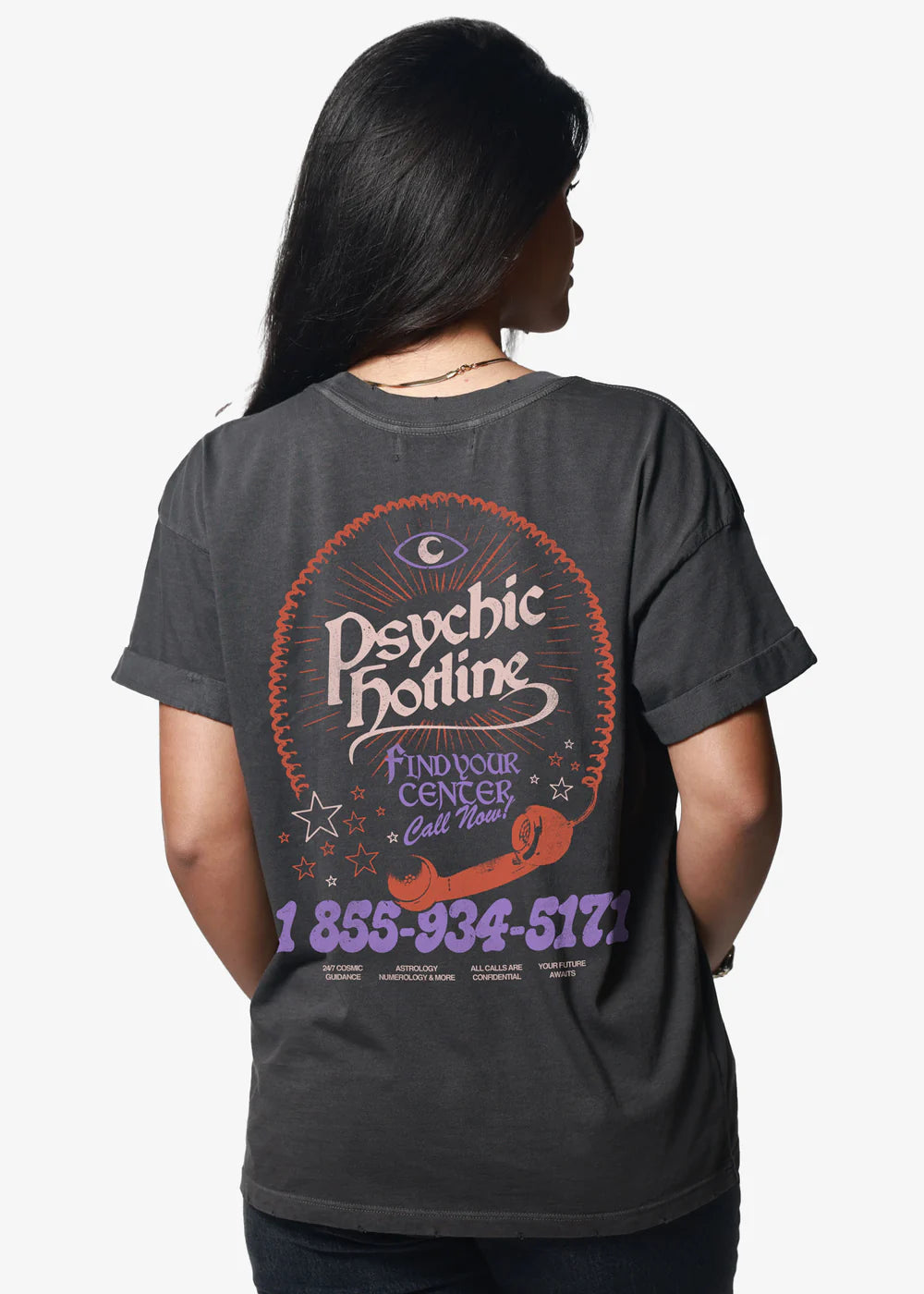 Girl Dangerous Psychic Hotline Tee