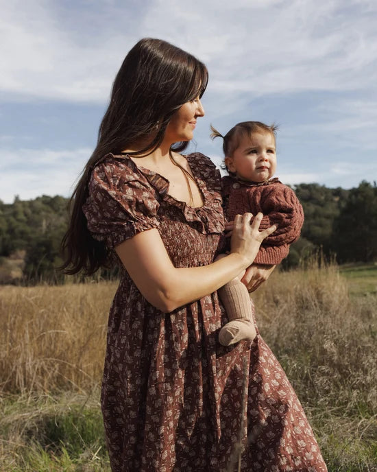 Rylee and Cru Maxi Dress - Mulberry Iris