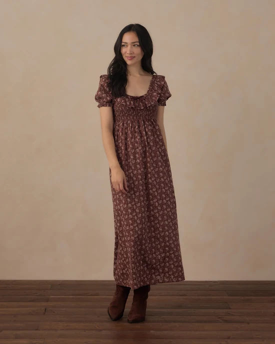 Rylee and Cru Maxi Dress - Mulberry Iris