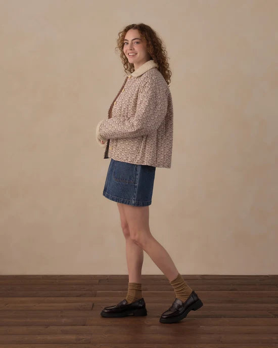 Rylee & Cru Tennessee mini skirt indigo