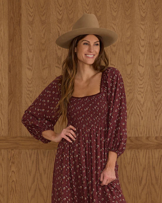 Rylee & Cru - Dalla Dress - Harvest Berry