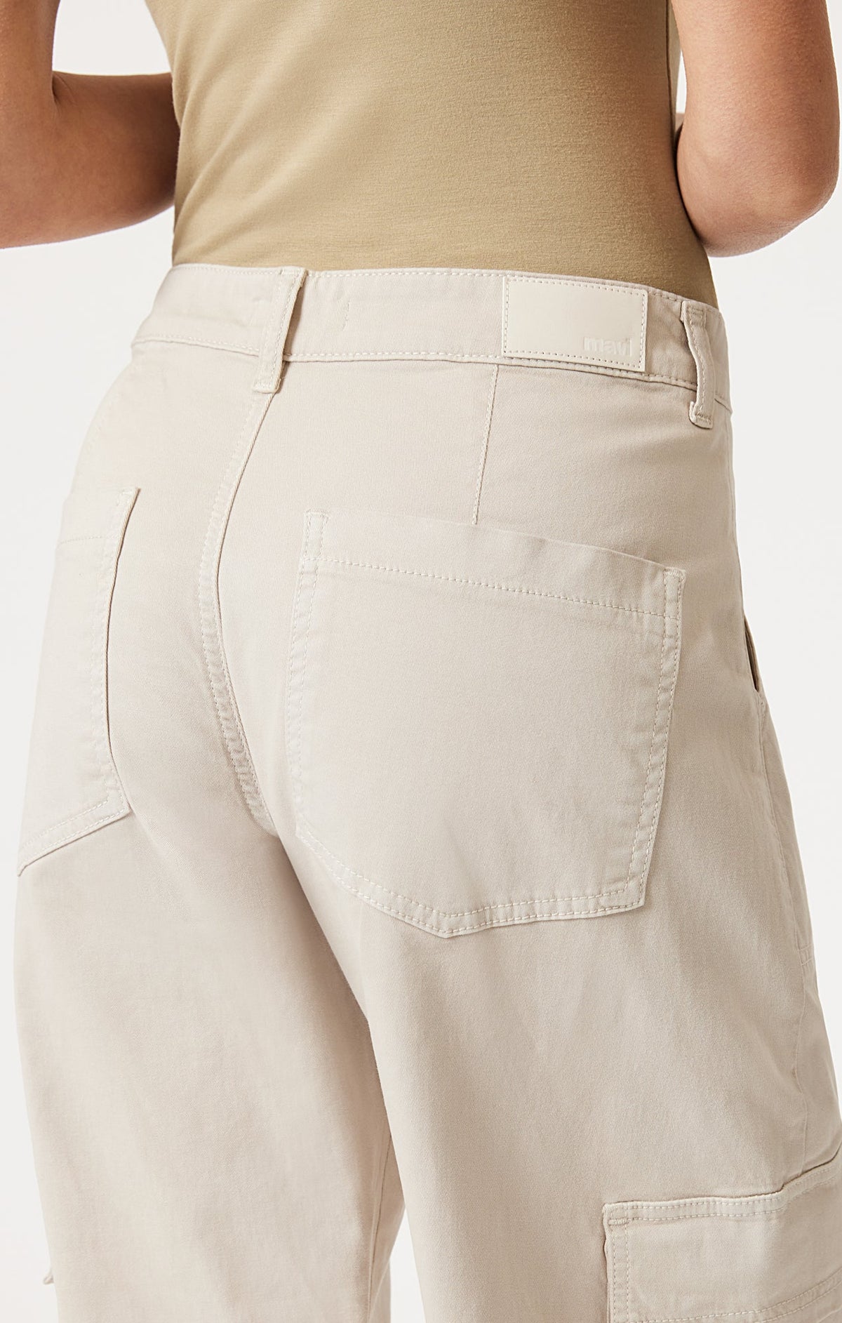 Mavi-Vinnie Cargo's In Frost Casual Twill