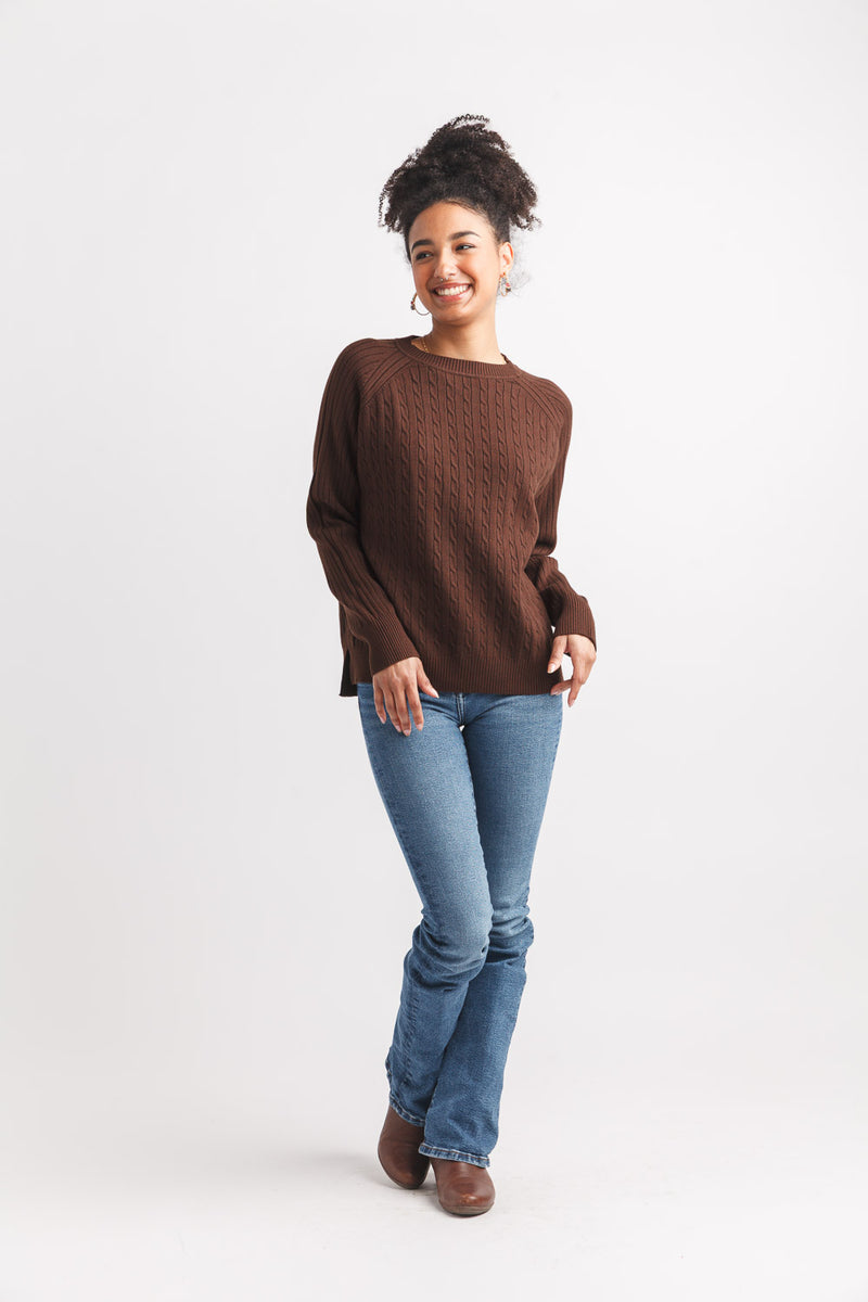 Papillon Cable Knit Sweater