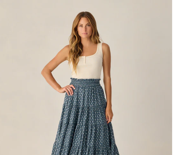 Rylee & Cru Knit Tank - Natural