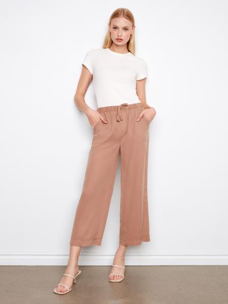 Charlie B Tencel Wide Leg Jogger Pants