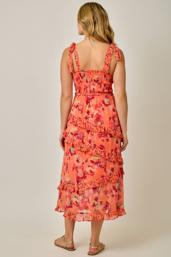 Mystree Sunrise Floral Dress