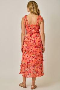 Mystree Sunrise Floral Dress