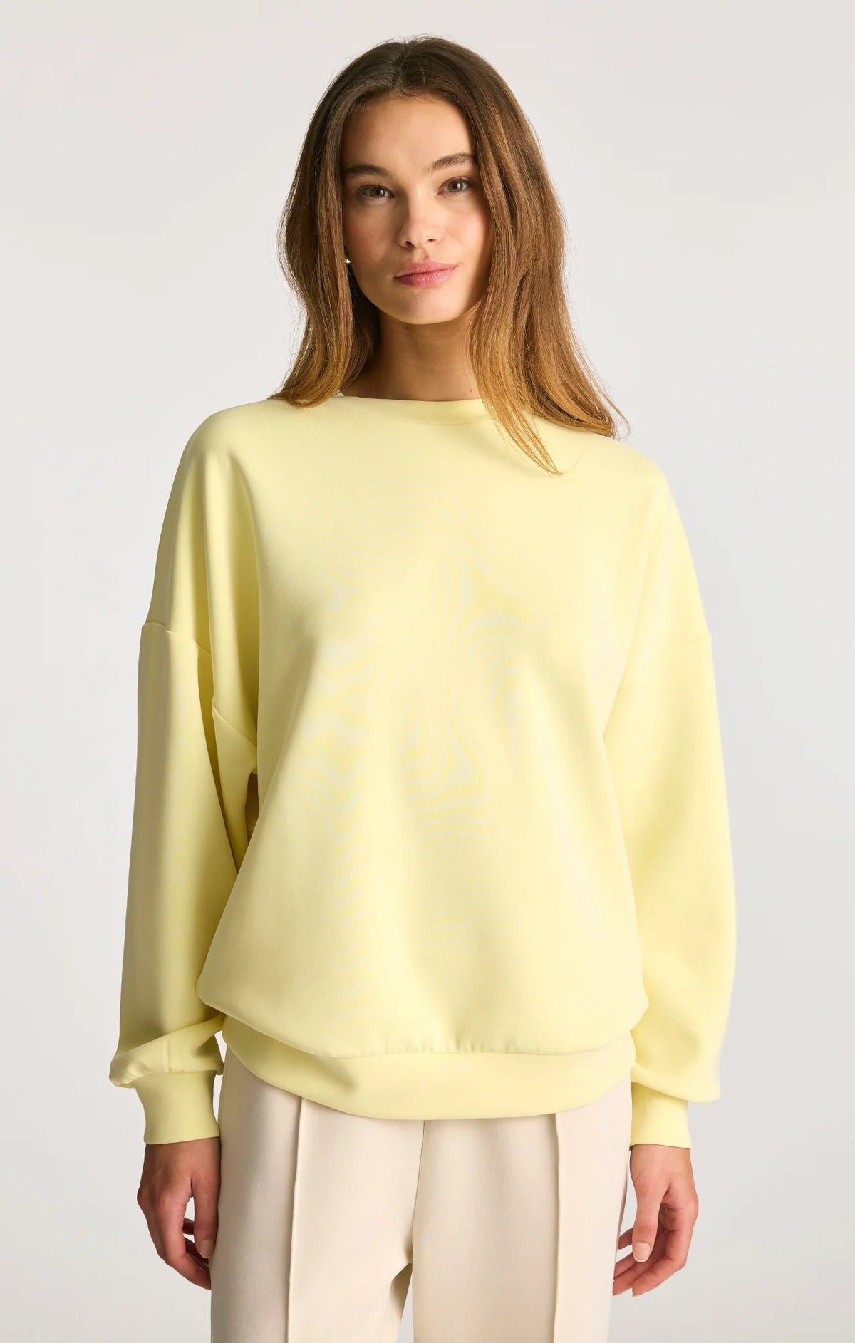 Mavi- Oversize Sweatshirt -  Lemon Meringue