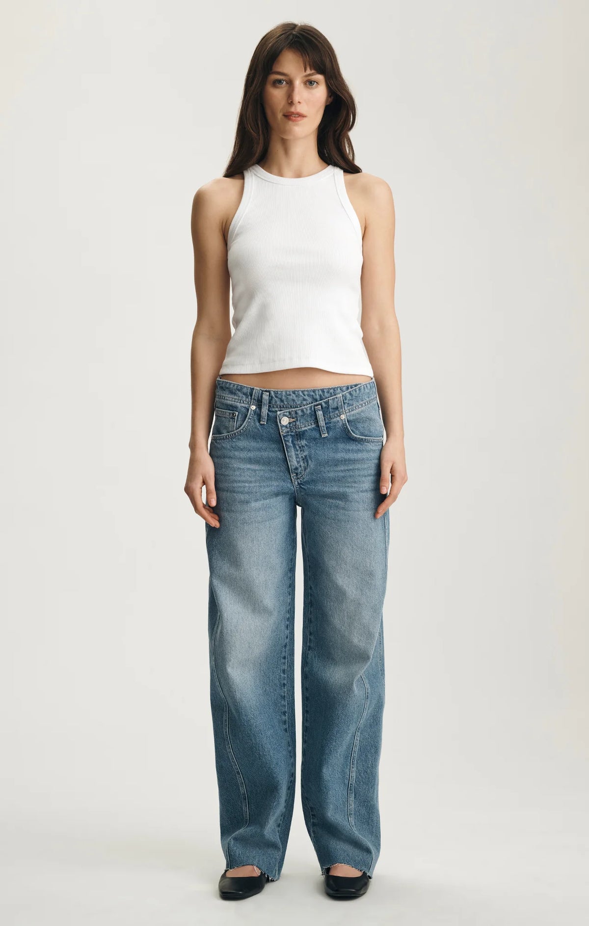Mavi-Nica Crossover Mid Brushed Denim