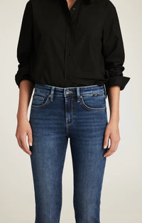 Mavi Vicky Bootcut Jeans - Dark Brush Feather Luxe